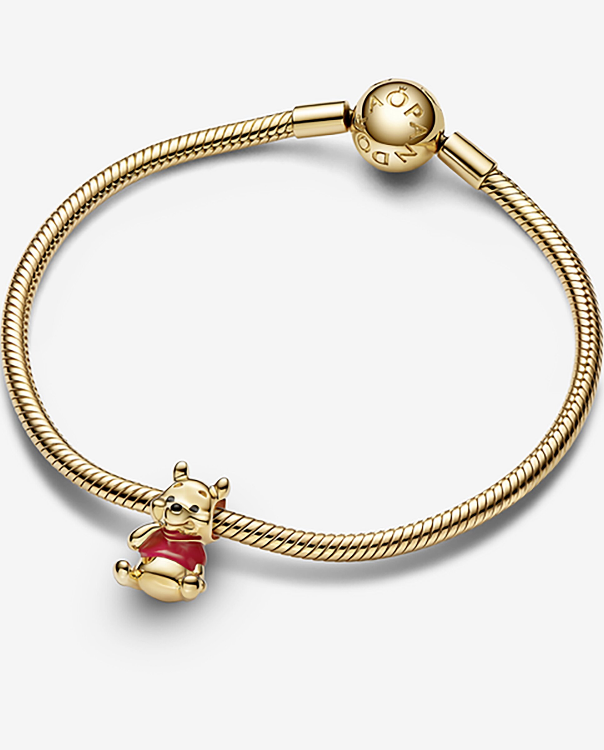 Charm Oso Winnie the Pooh de Disney - Rojo Rojo-2