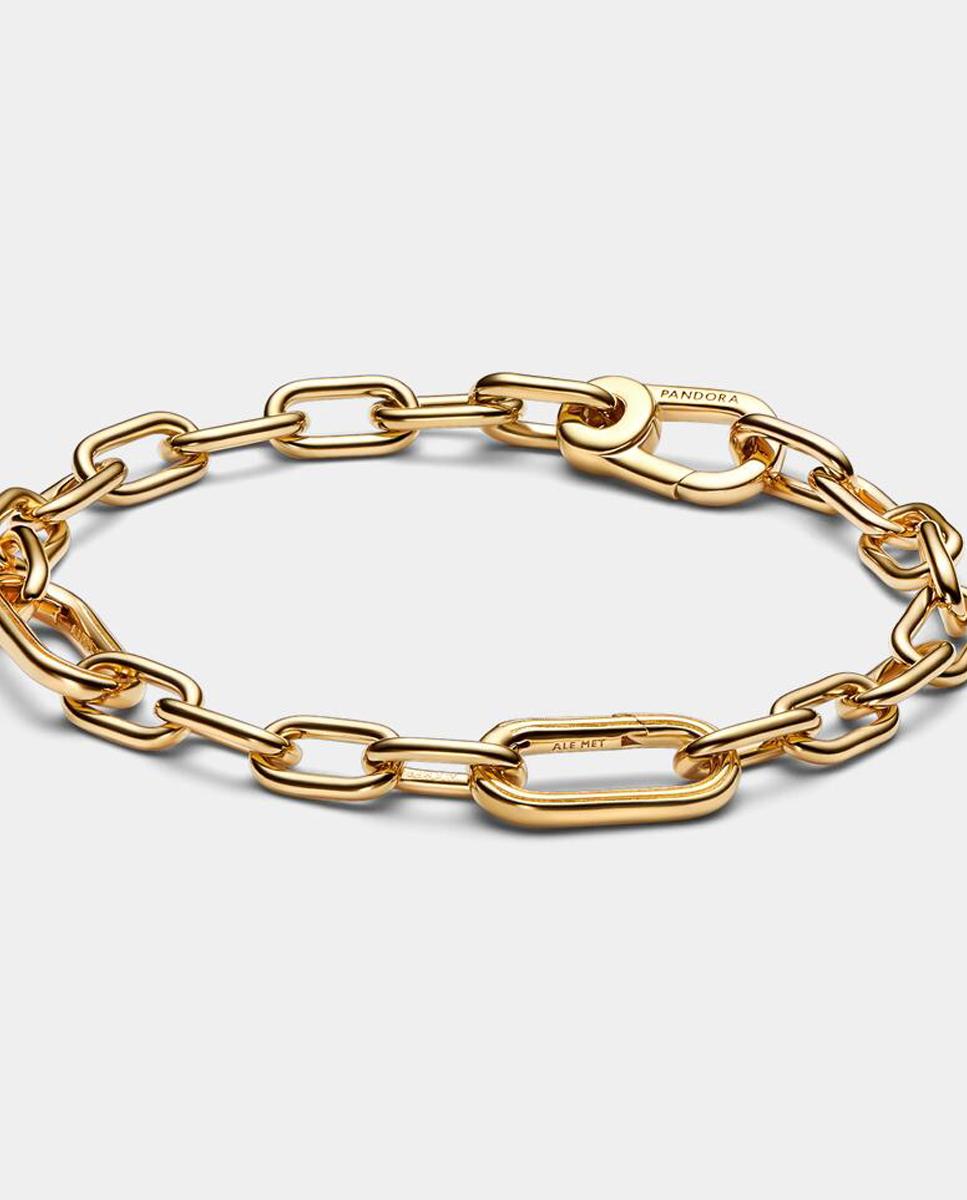 Imagen 1 de Pulsera de Eslabones Link Pequeños Pandora ME - Dorado Dorado