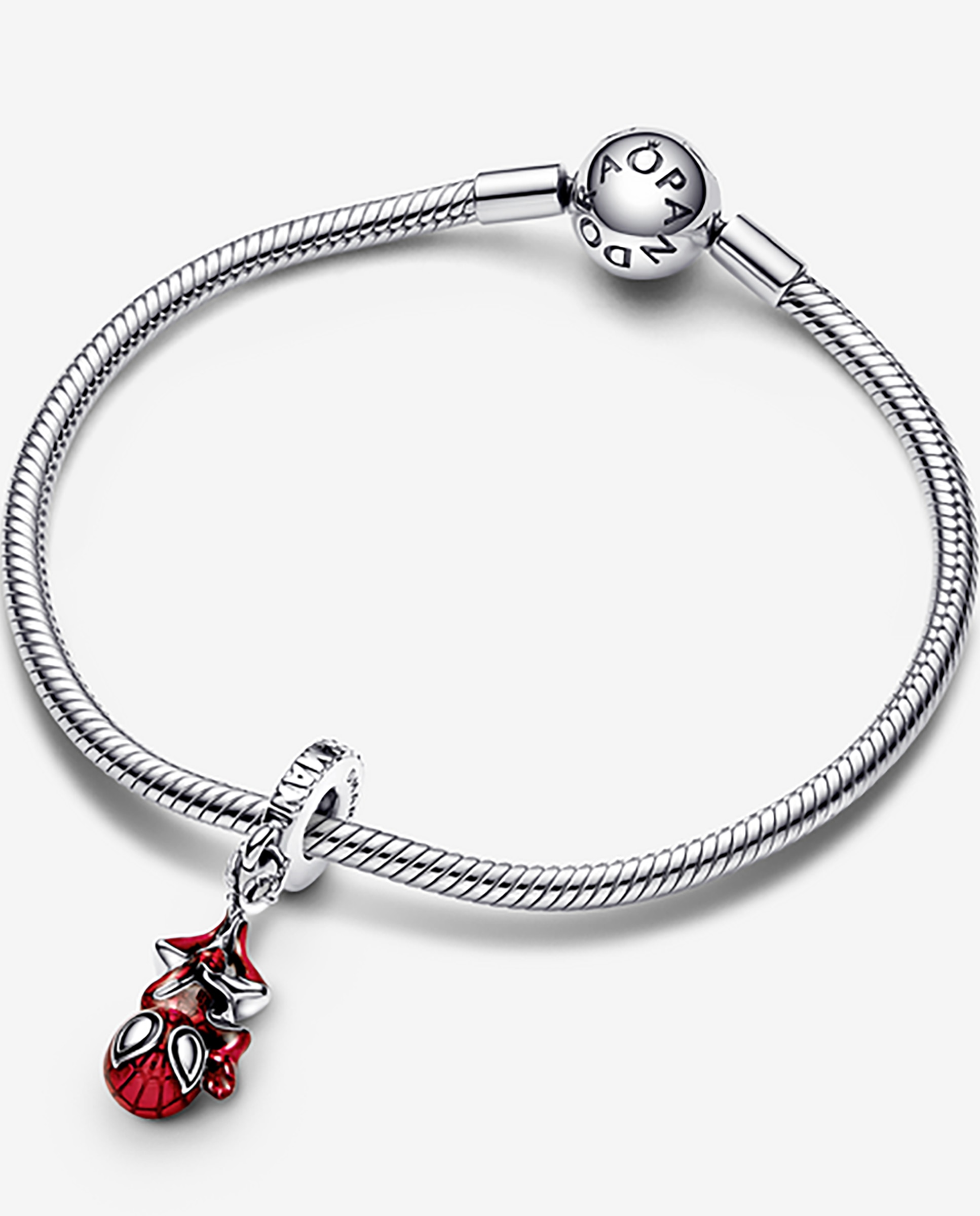 Charm colgante spider-man colgado de marvel - PANDORA - Rojo Rojo-2
