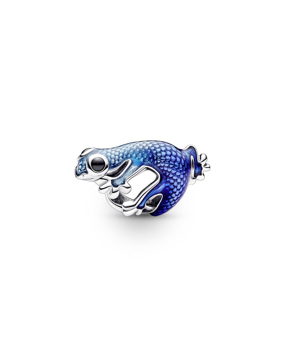 Charm geco azul metálico - PANDORA - Azul Azul-1