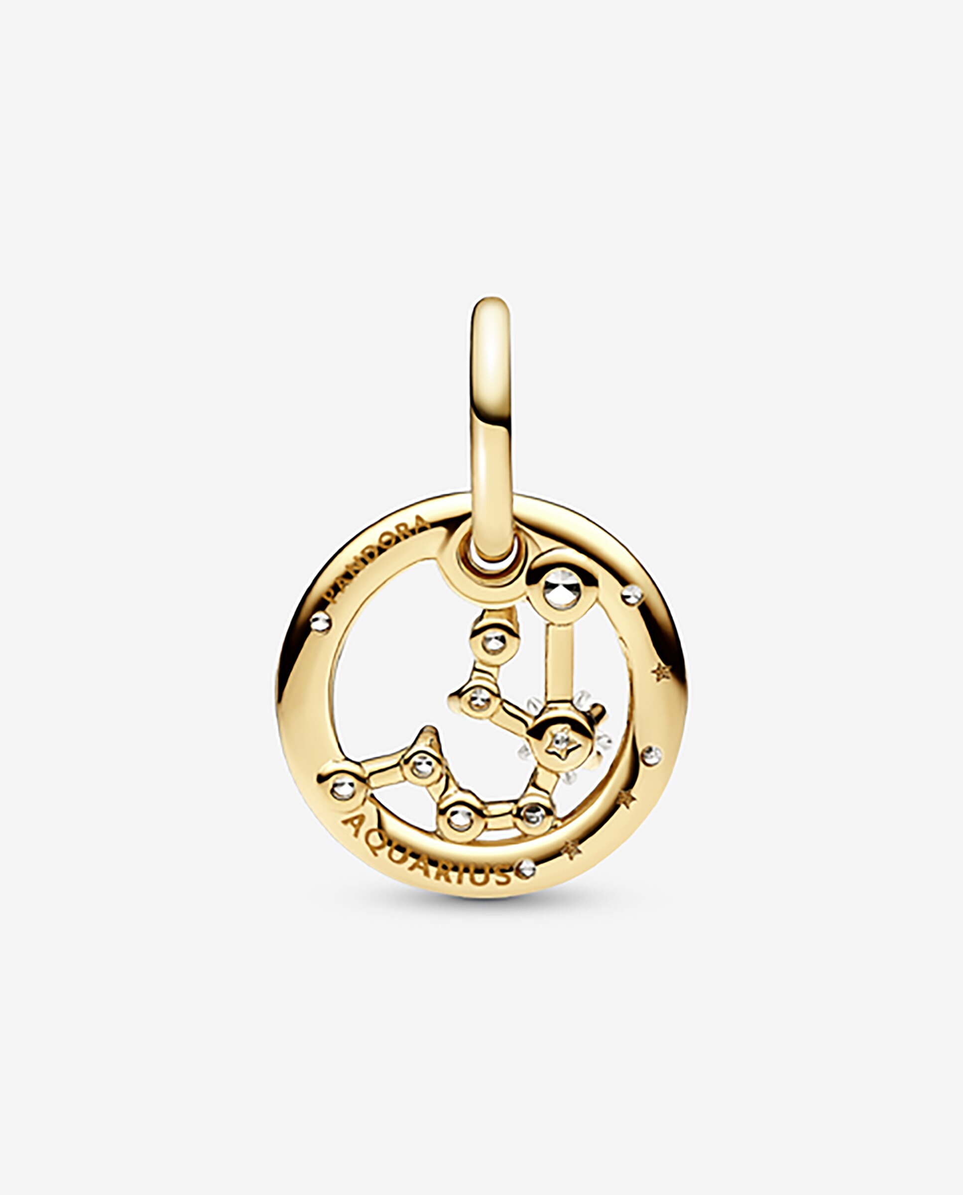 Charm colgante zodiaco acuario - PANDORA - Blanco Blanco-2