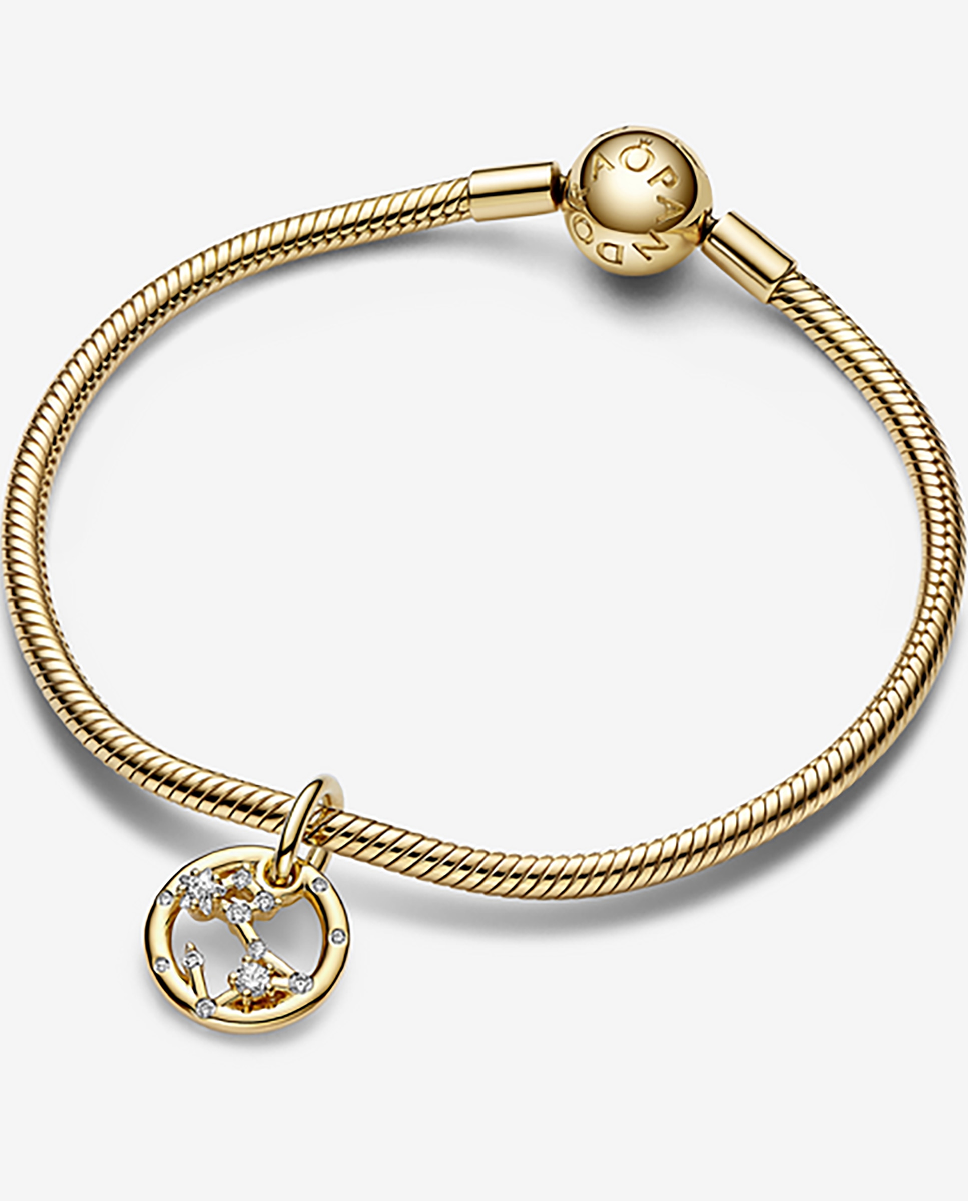 Charm colgante zodiaco piscis - PANDORA - Blanco Blanco-2