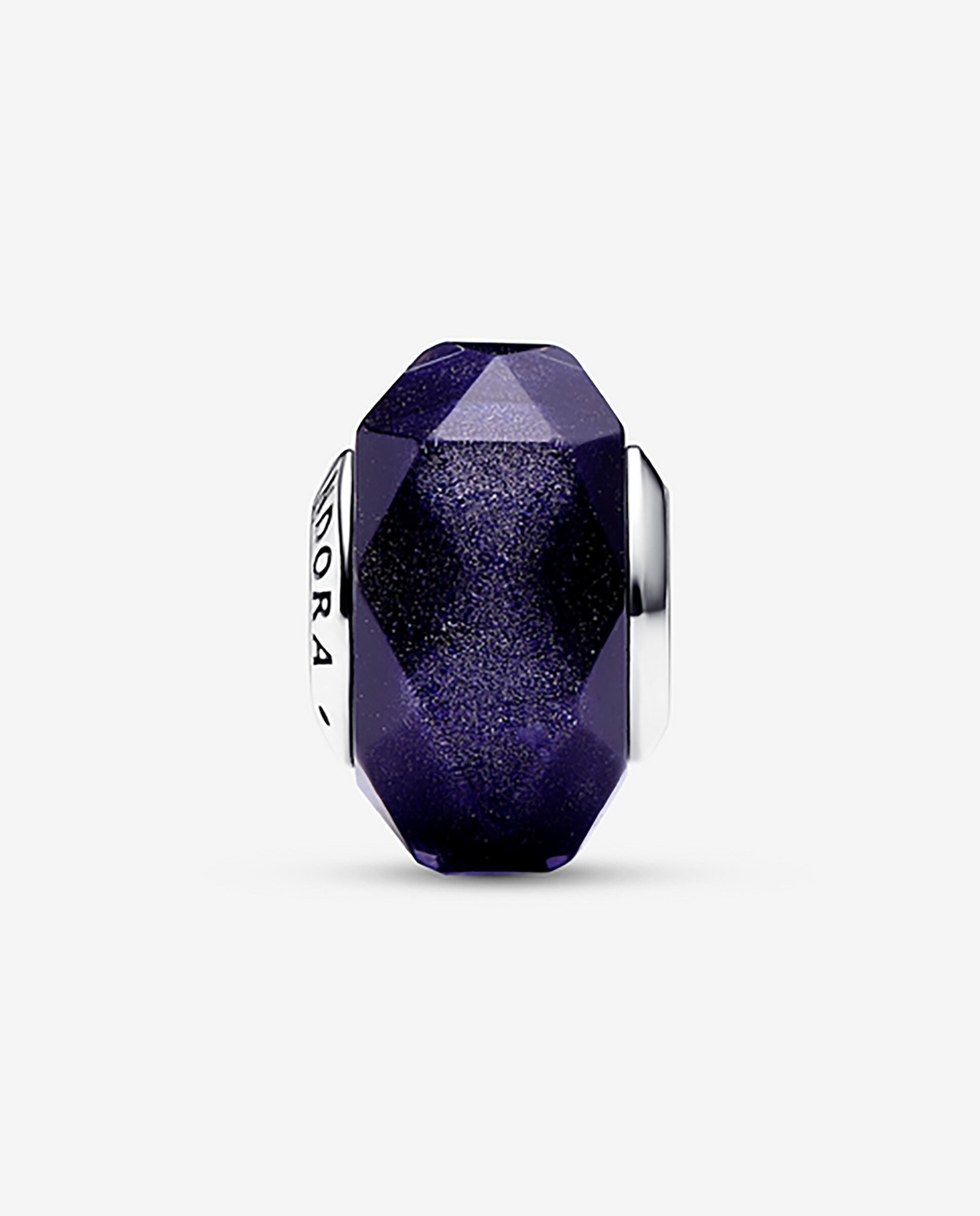 Imagen 2 de Charm de cristal de murano azul facetado - PANDORA - Azul Azul