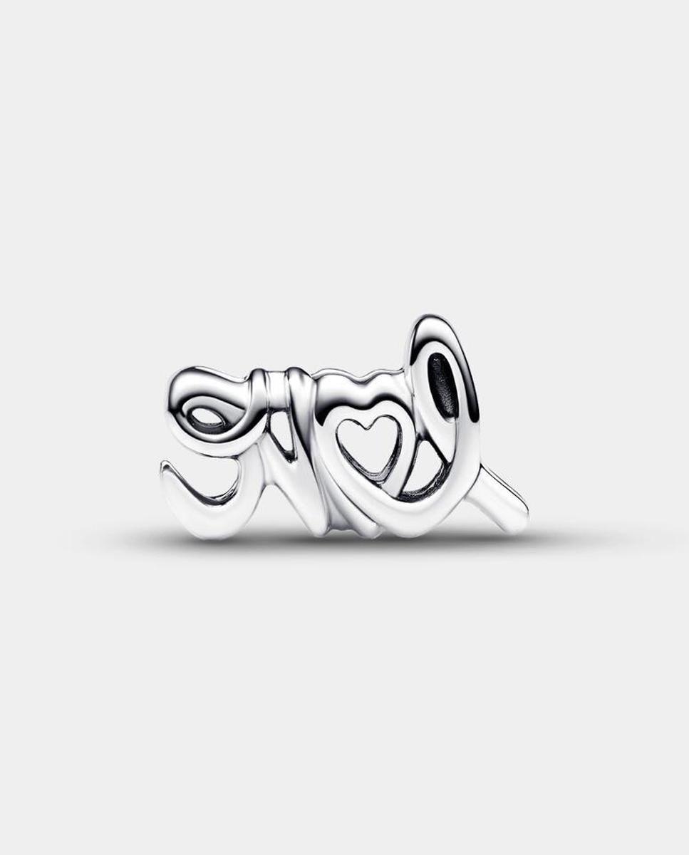 Charm love escrito a mano - PANDORA - Plata Plata-2