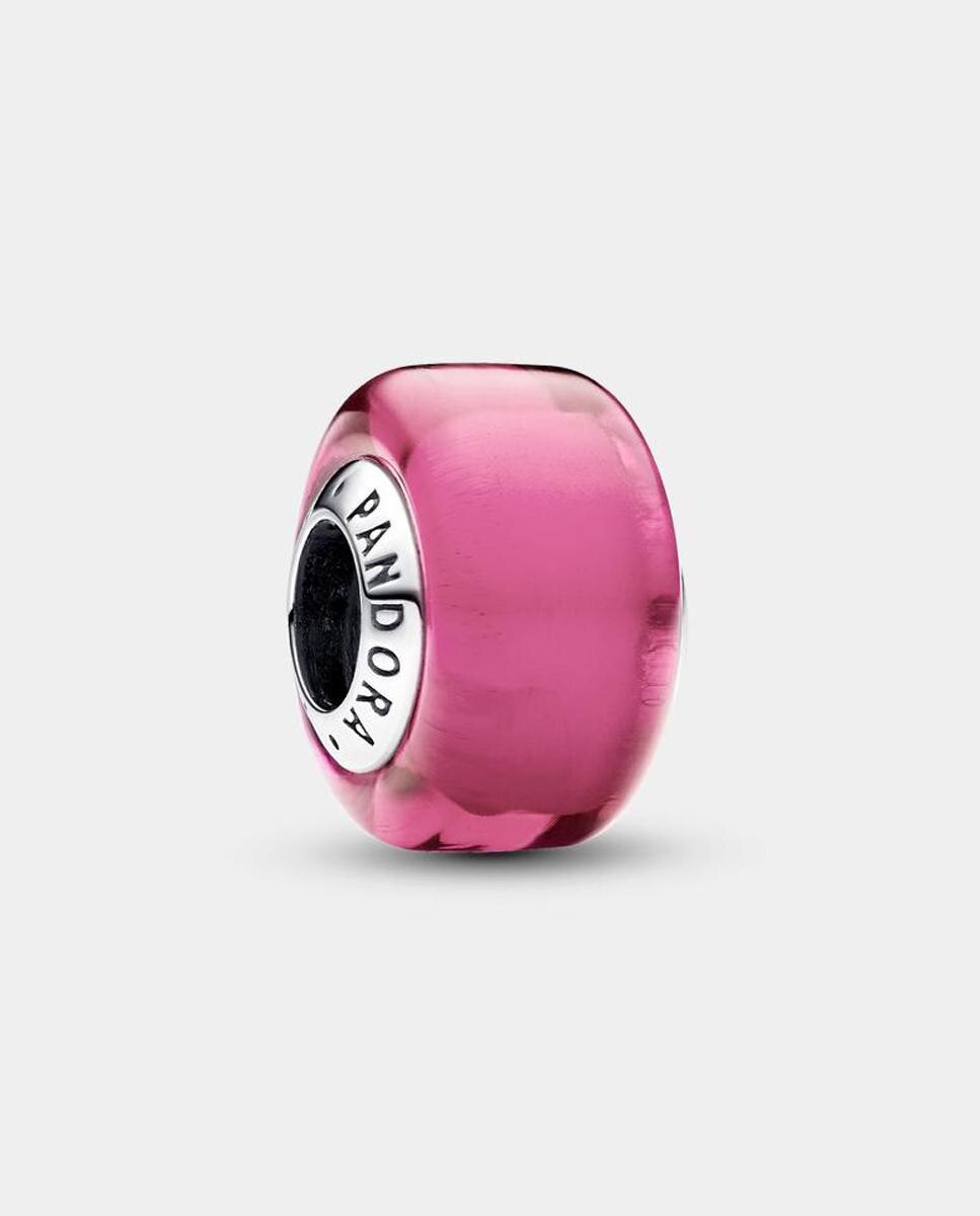 Charm mini cristal de murano - PANDORA - Rosa Rosa-1