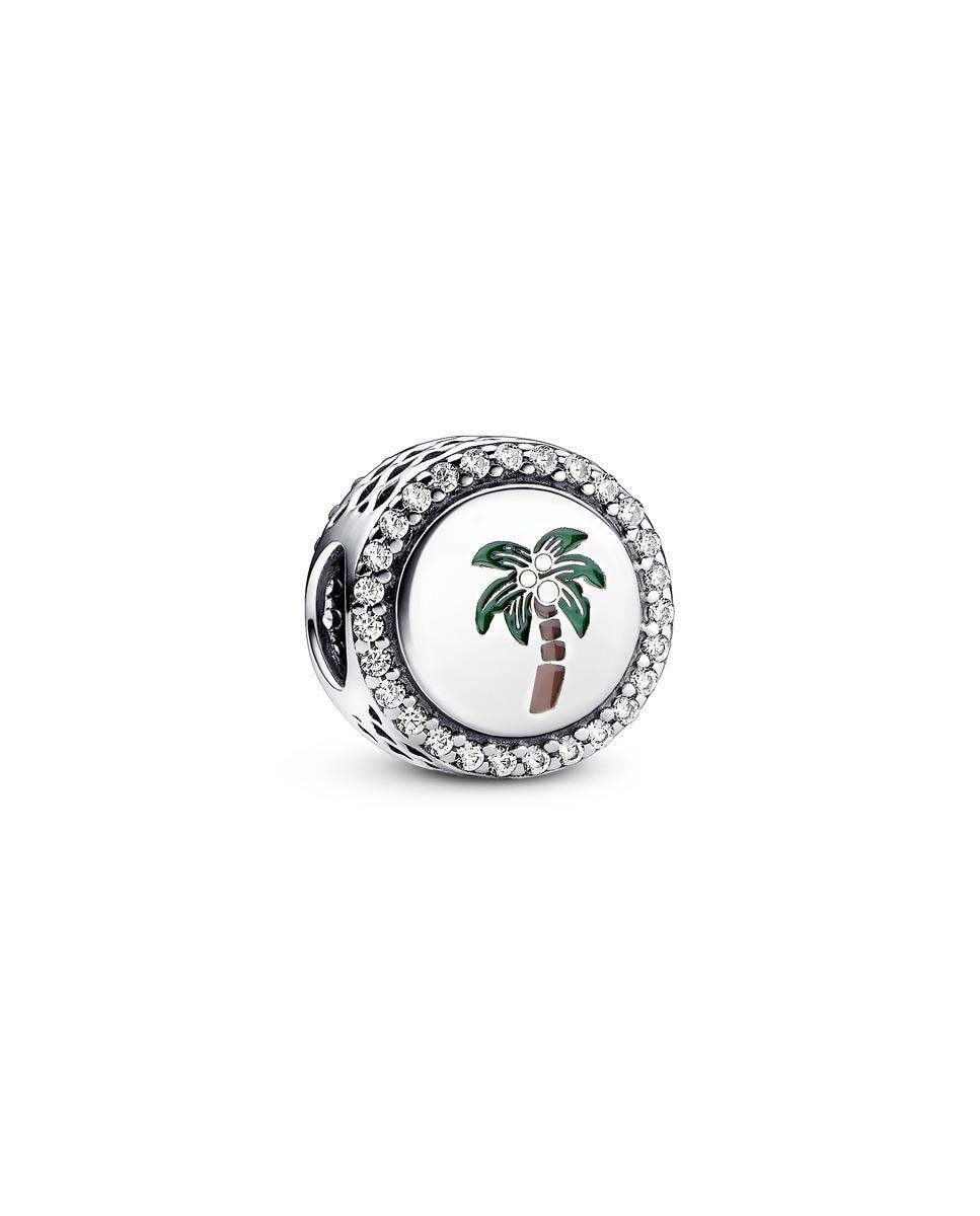 Imagen 1 de Charm palmera grabable - PANDORA - Verde Verde