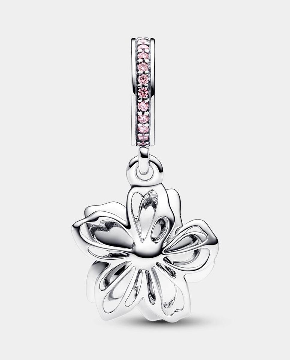 Imagen 2 de Charm colgante flor cerezo - PANDORA - Rosa Rosa