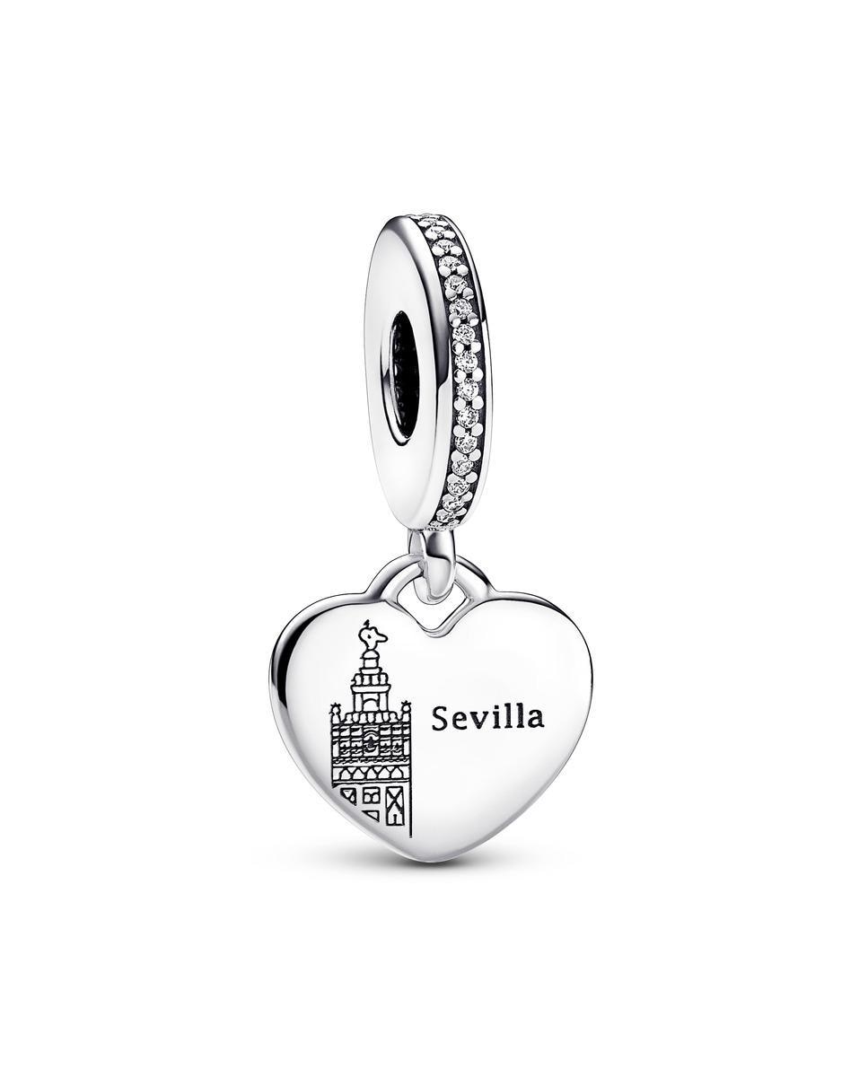 Charm colgante la giralda de sevilla grabable - PANDORA - Blanco Blanco-1