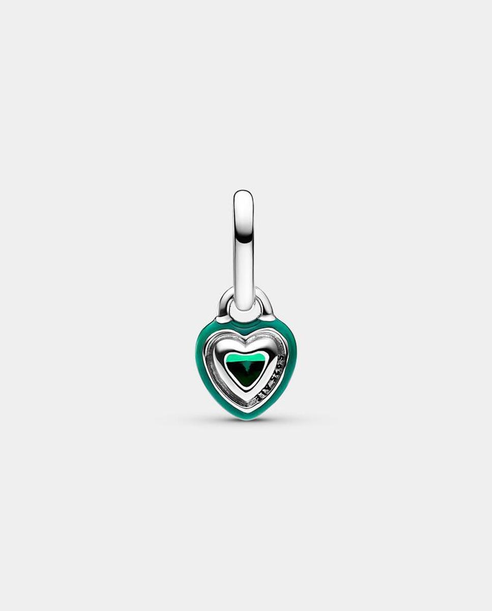 Charm mini colgante pandora me chakra corazón - Verde Verde-2