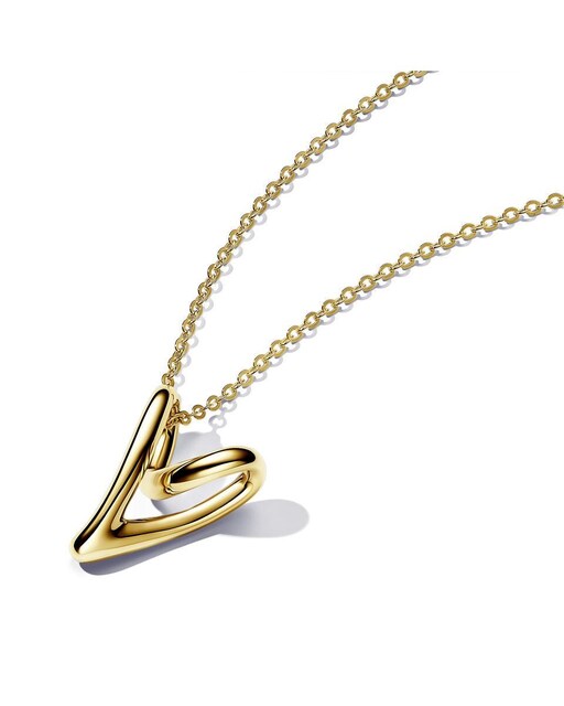 Imagen 0 de Collar Corazón Forma Orgánica