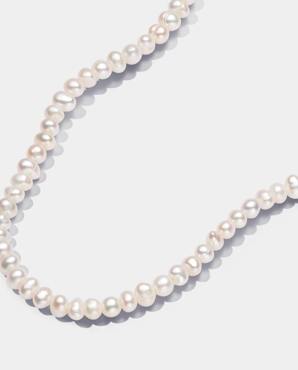 Collar Perlas Cultivadas de Agua Dulce Tratadas con Barra en T