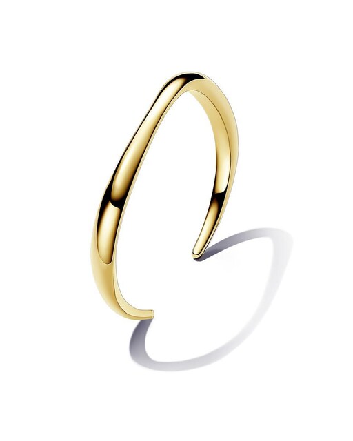 Imagen 0 de Pulsera Rígida Abierta Forma Orgánica