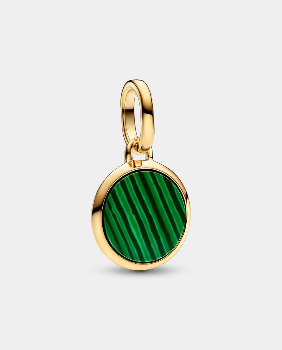 Imagen 1 de Charm mini medallón grabable pandora me - Verde Verde