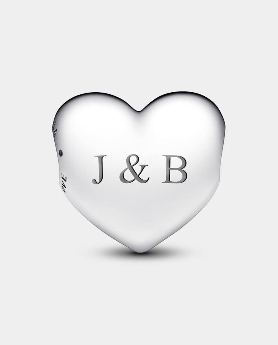 Charm grabable corazón grande be love - PANDORA - Plata Plata-2