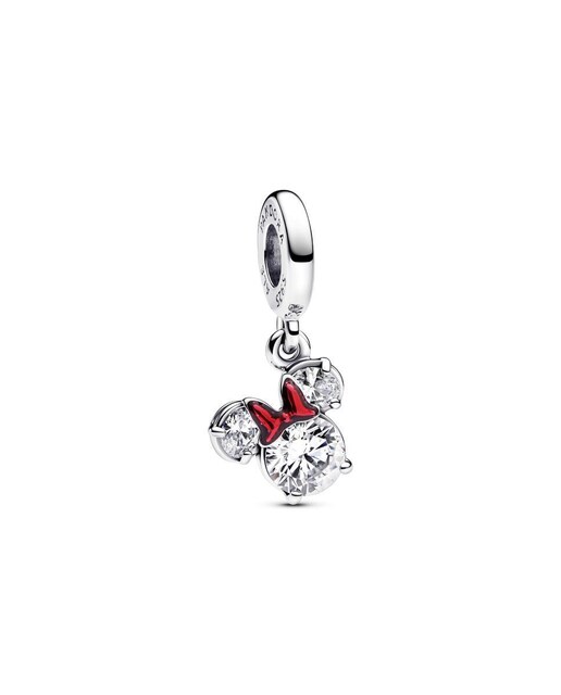 Imagen 0 de Charm en plata de ley Colgante Silueta de Minnie Mouse de Disney