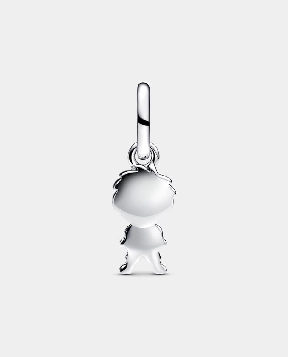 Charm colgante niño feliz - PANDORA - Plata Plata-2