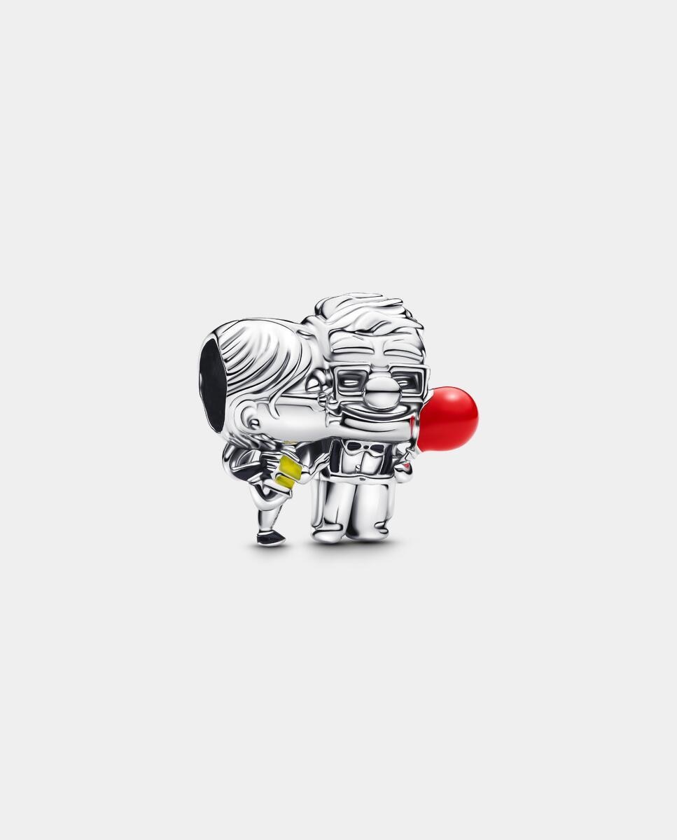 Charm en plata de ley carl y ellie up de disney pixar - Rojo Rojo-4
