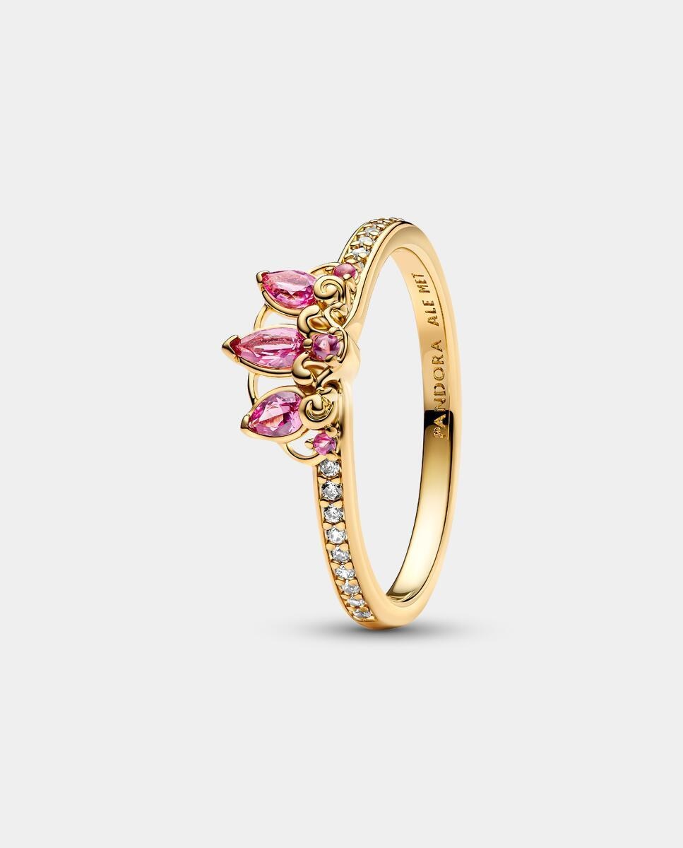 Imagen 4 de Anillo Princesa Rapunzel de Disney - Rosa Rosa