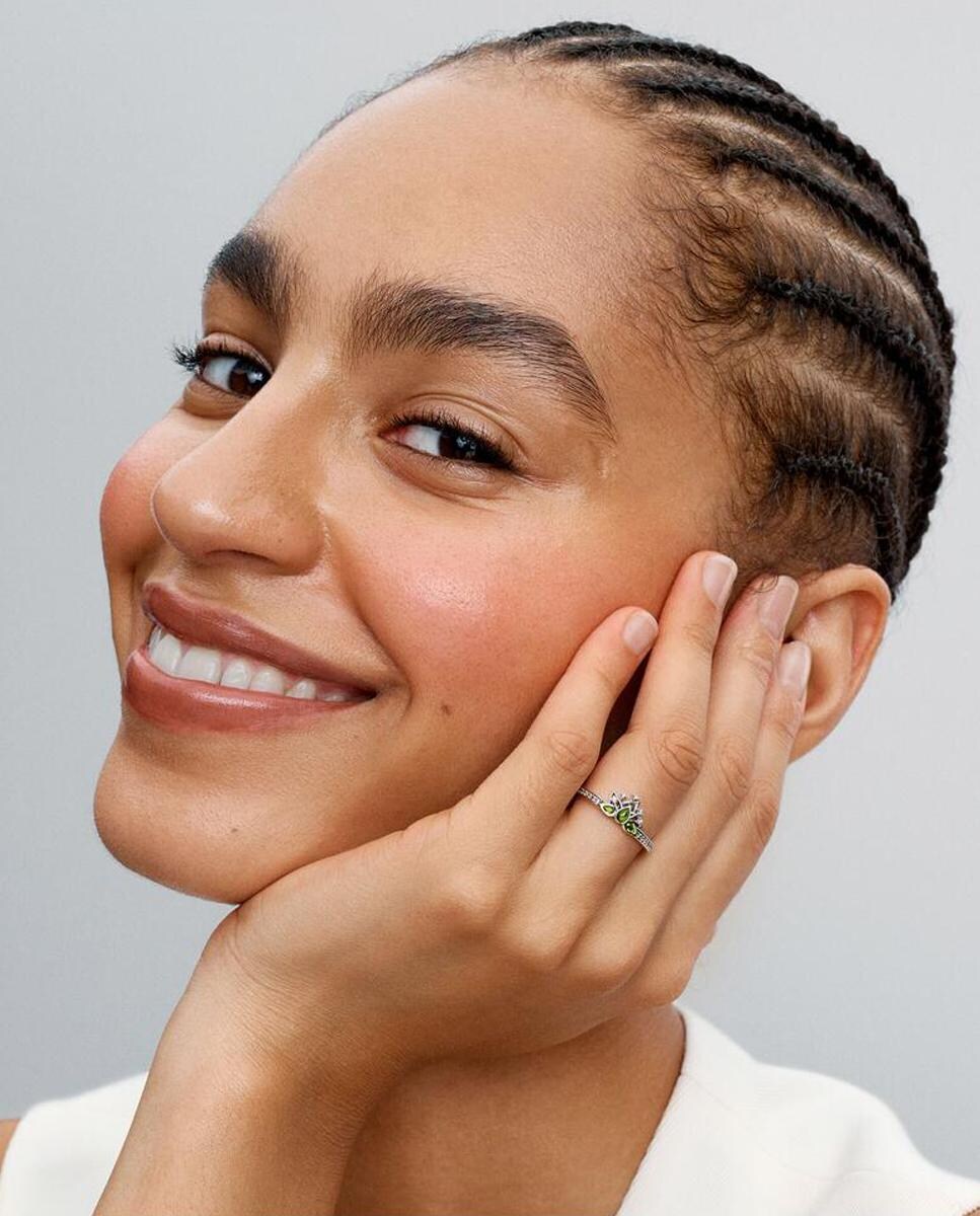 Anillo en plata de ley Tiara Princesa Tiana de Disney · PANDORA