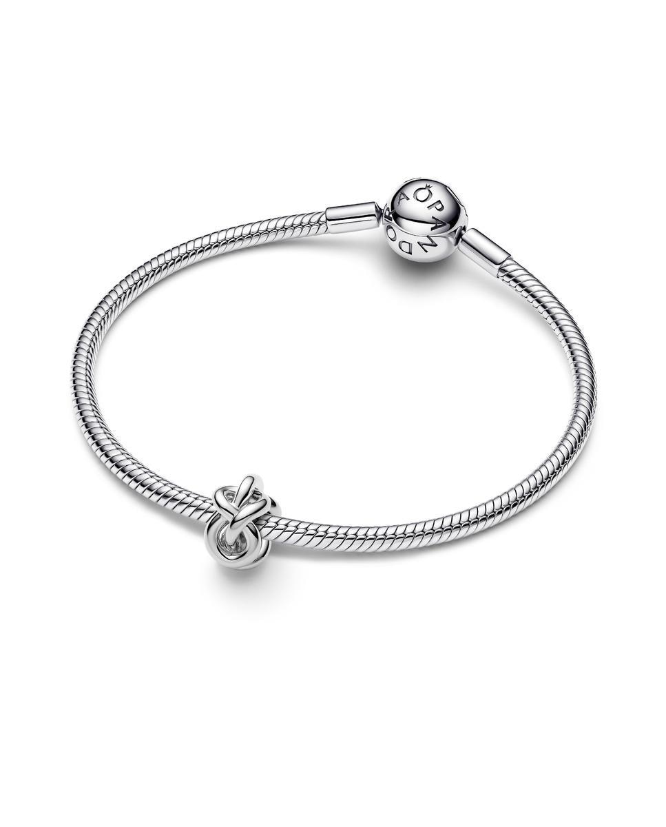 Charm en de ley nudo infinito - PANDORA - Plata Plata-2