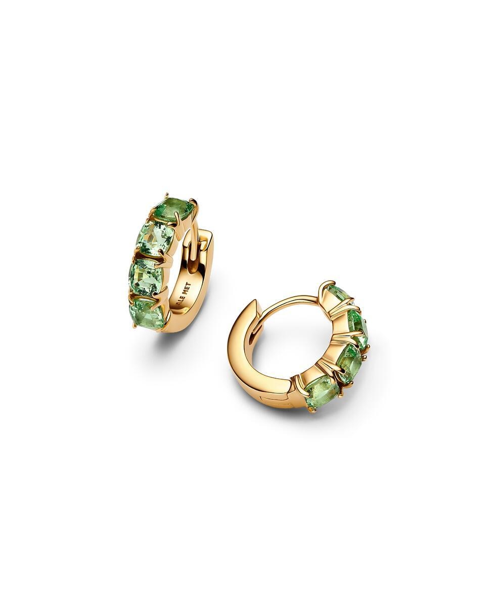 Pendientes de aro verdes - PANDORA - Verde Verde-2
