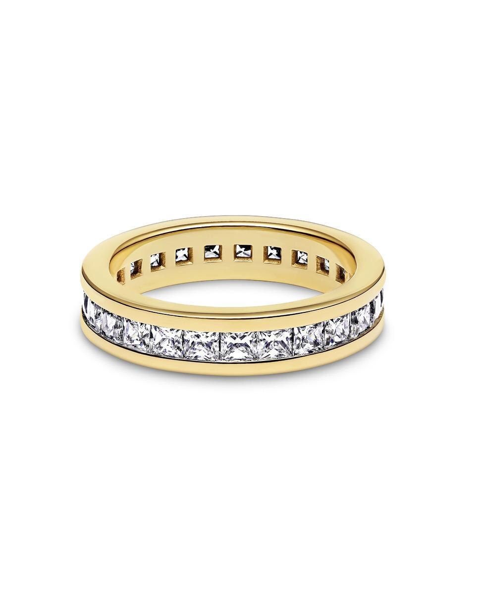 Anillo canal eternity - PANDORA - Blanco Blanco-2