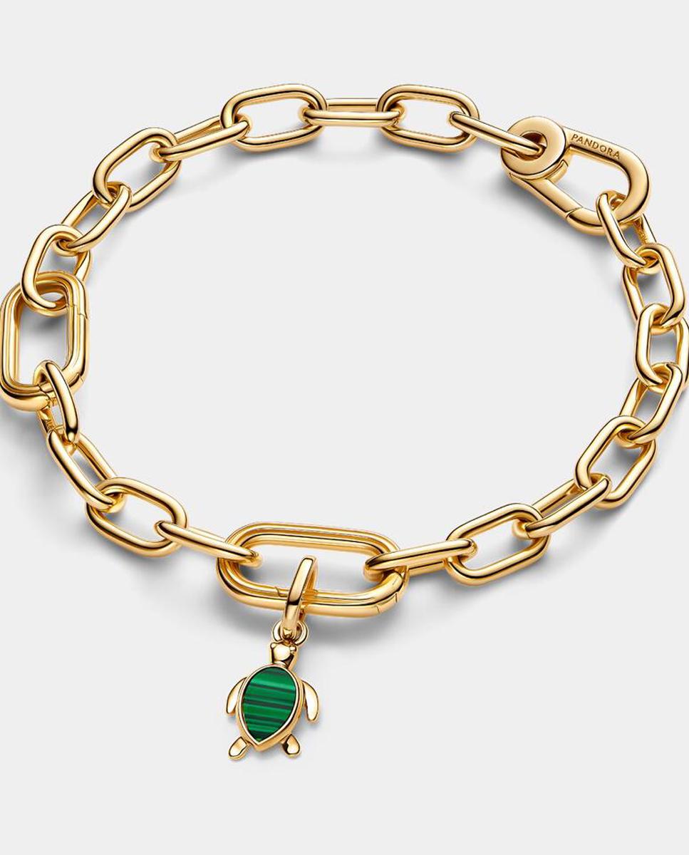 Charm mini colgante tortuga - PANDORA - Verde Verde-2
