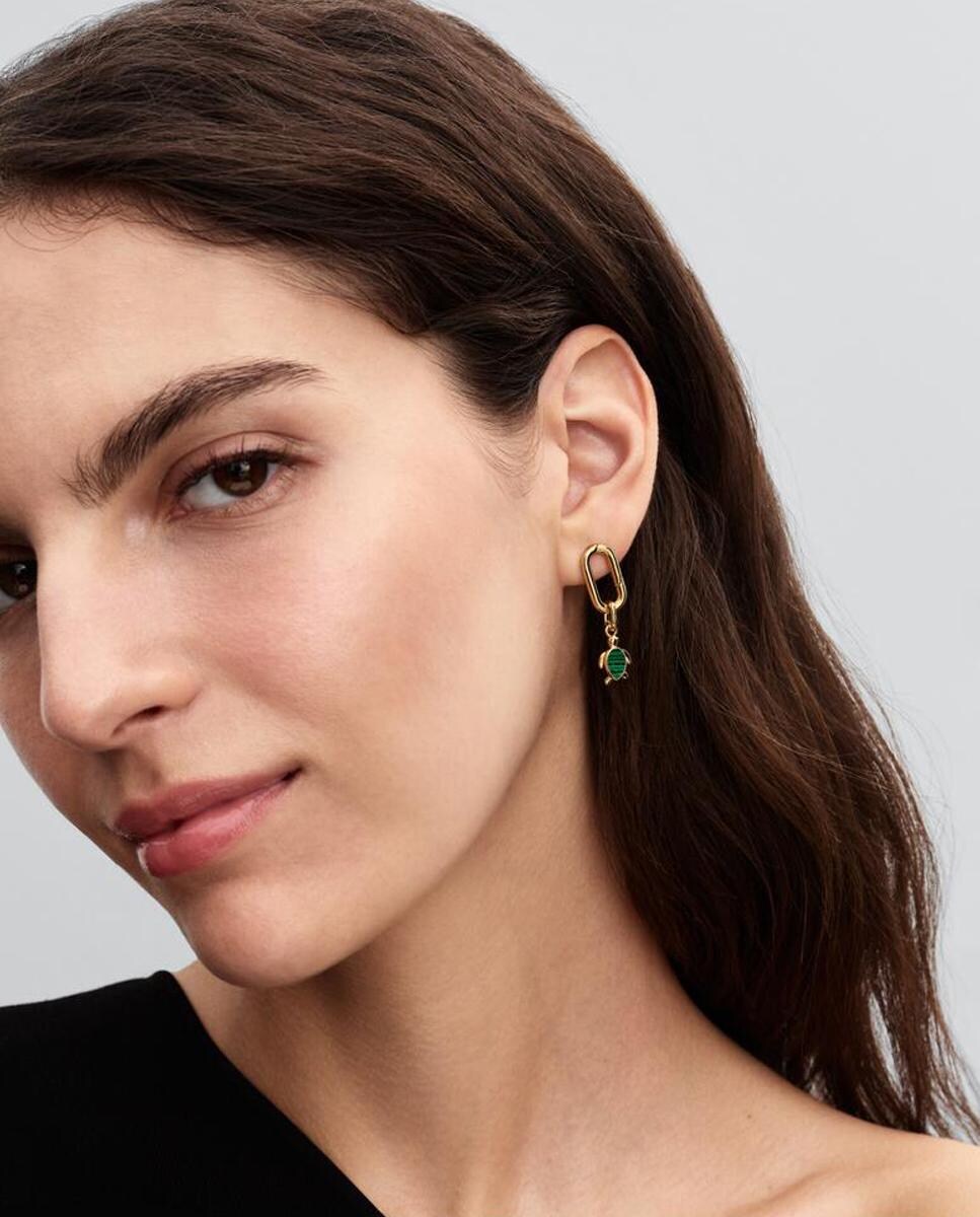 Charm MIni Colgante Tortuga Verde Verde-3