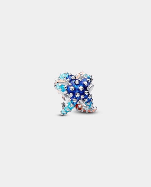 Imagen 0 de Charm en plata de ley MIni Estrella de Mar Colorida