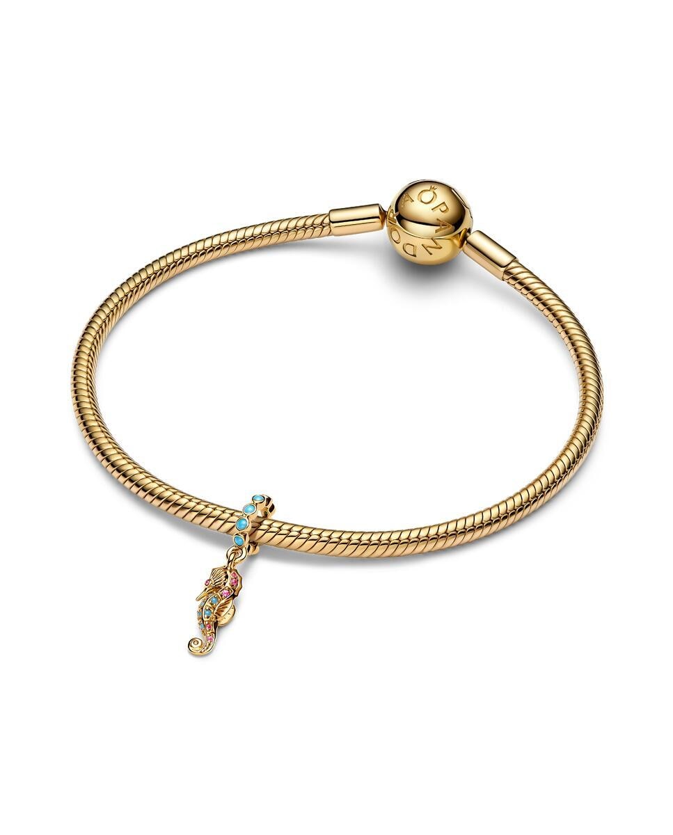 Imagen 2 de Charm colgante caballito de mar - PANDORA - Azul Azul