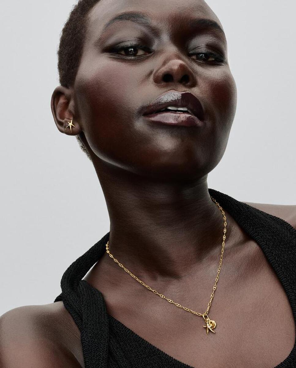 Collar ancla - PANDORA - Oro Oro-4