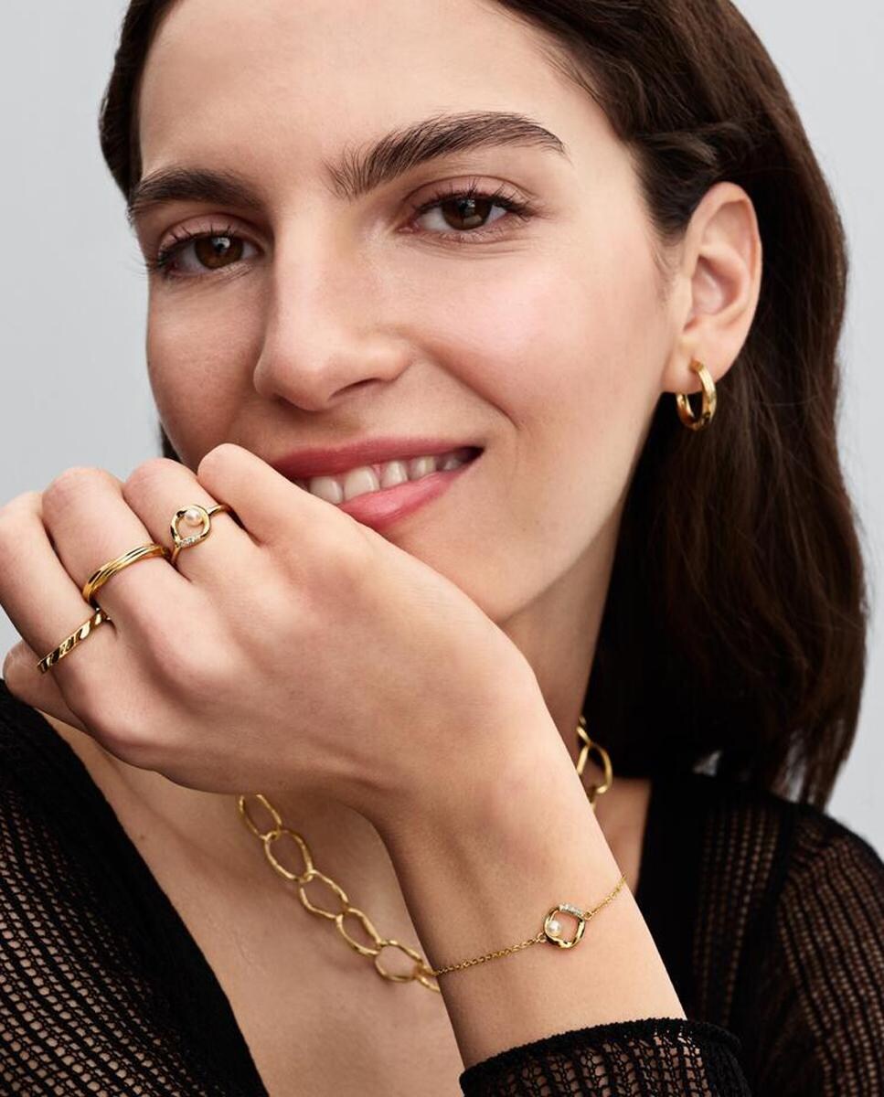 Anillo Entrelazado Oro-4