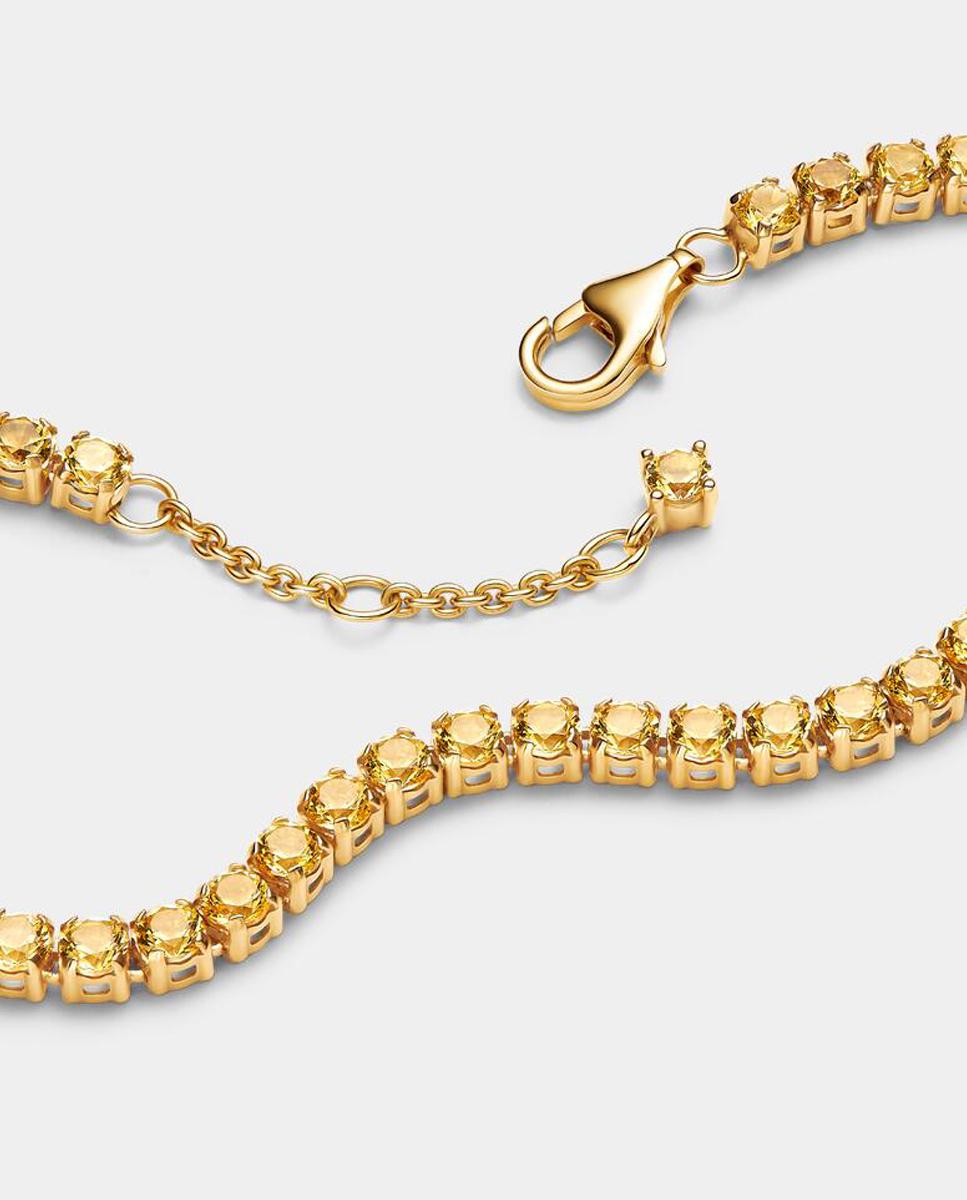 Imagen 2 de Pulsera tenis amarillo brillante - PANDORA - Amarillo Amarillo