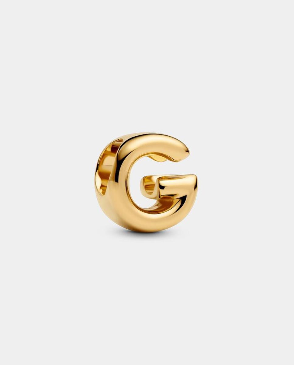Mini charm alfabeto letra g - PANDORA - Oro Oro-1