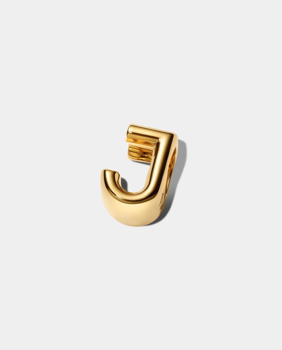 Mini charm alfabeto letra j - PANDORA - Oro Oro-2