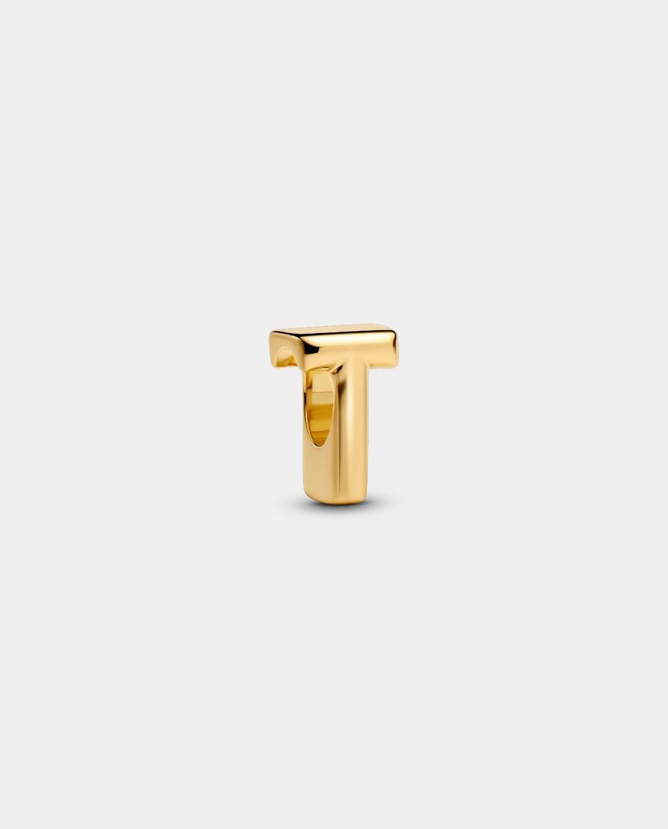 Mini charm alfabeto letra t - PANDORA - Oro Oro-4
