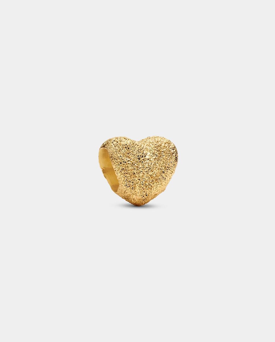 Imagen 1 de Charm mini corazón textura Oro