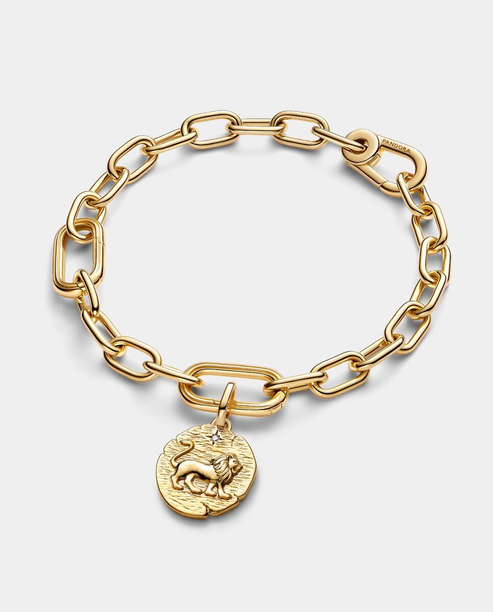 Charm talisman medallón león - PANDORA - Blanco Blanco-2
