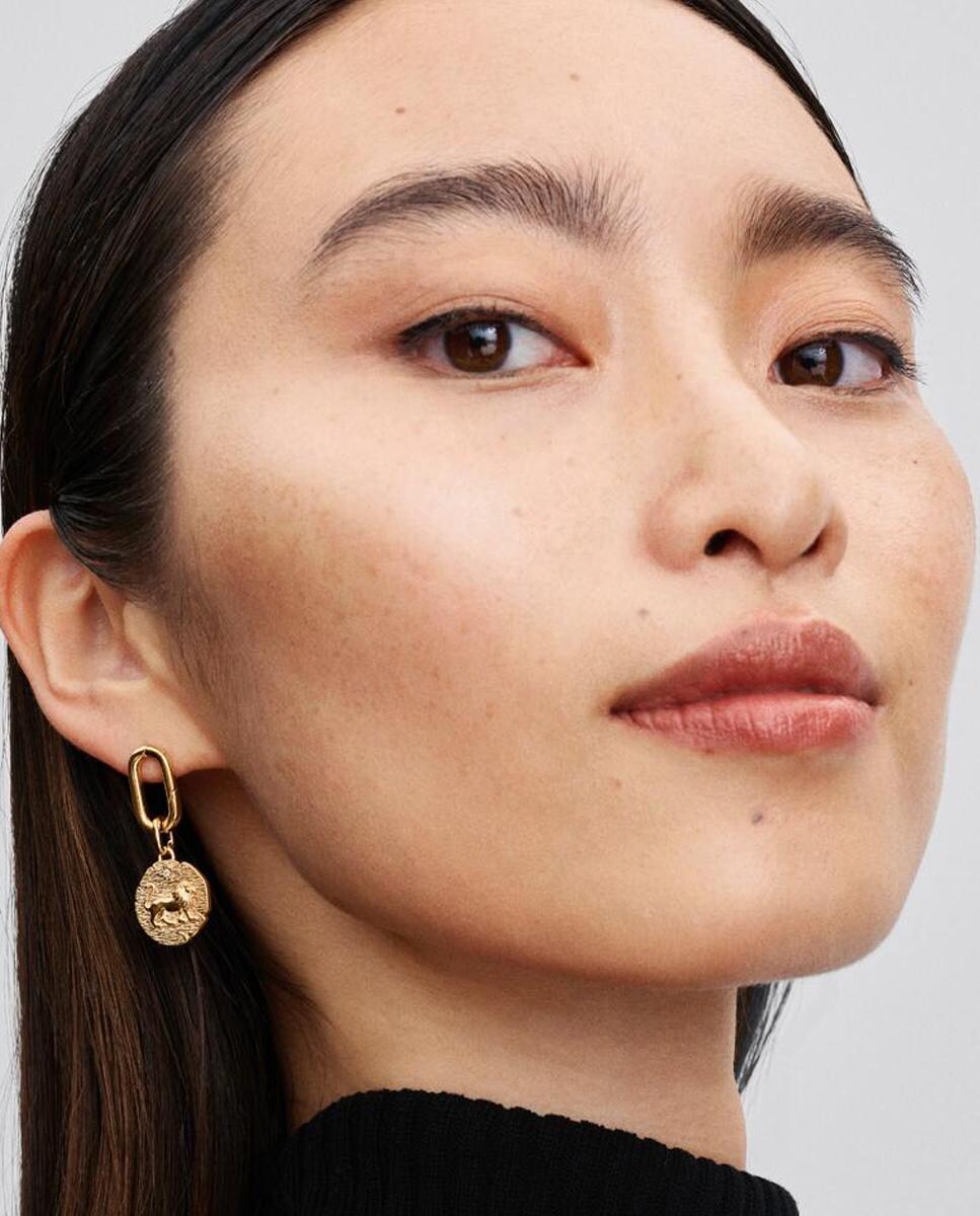 Charm Talisman Medallón León Blanco-3