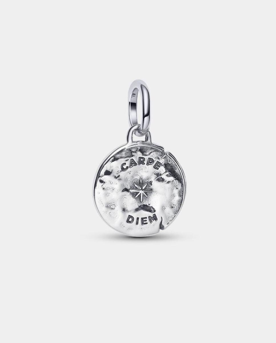 Charm talisman medallón calavera - PANDORA - Blanco Blanco-2