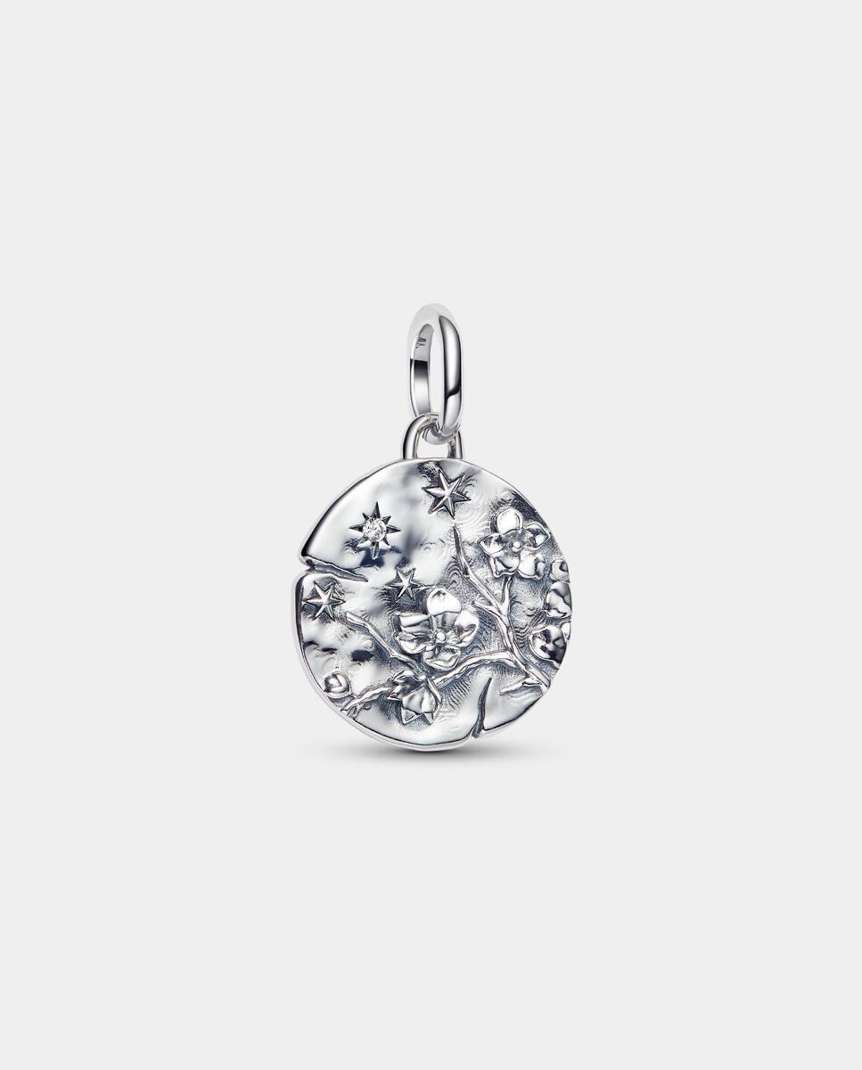 Imagen 0 de Charm talisman medallón flor de cerezo Blanco