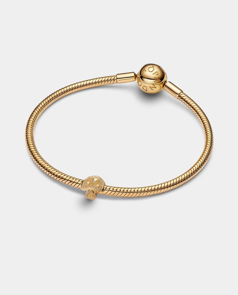 Imagen 2 de Charm mini seta textura - PANDORA - Oro Oro
