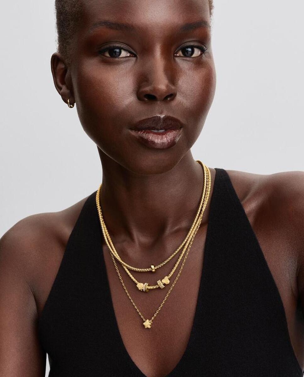 Charm Mini Concha Textura Oro-3