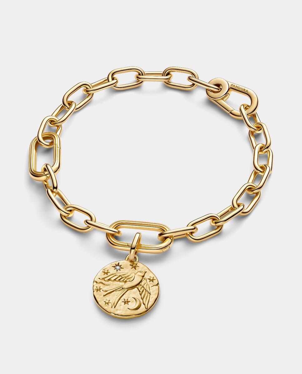 Charm talisman medallón golondrina - PANDORA - Blanco Blanco-2