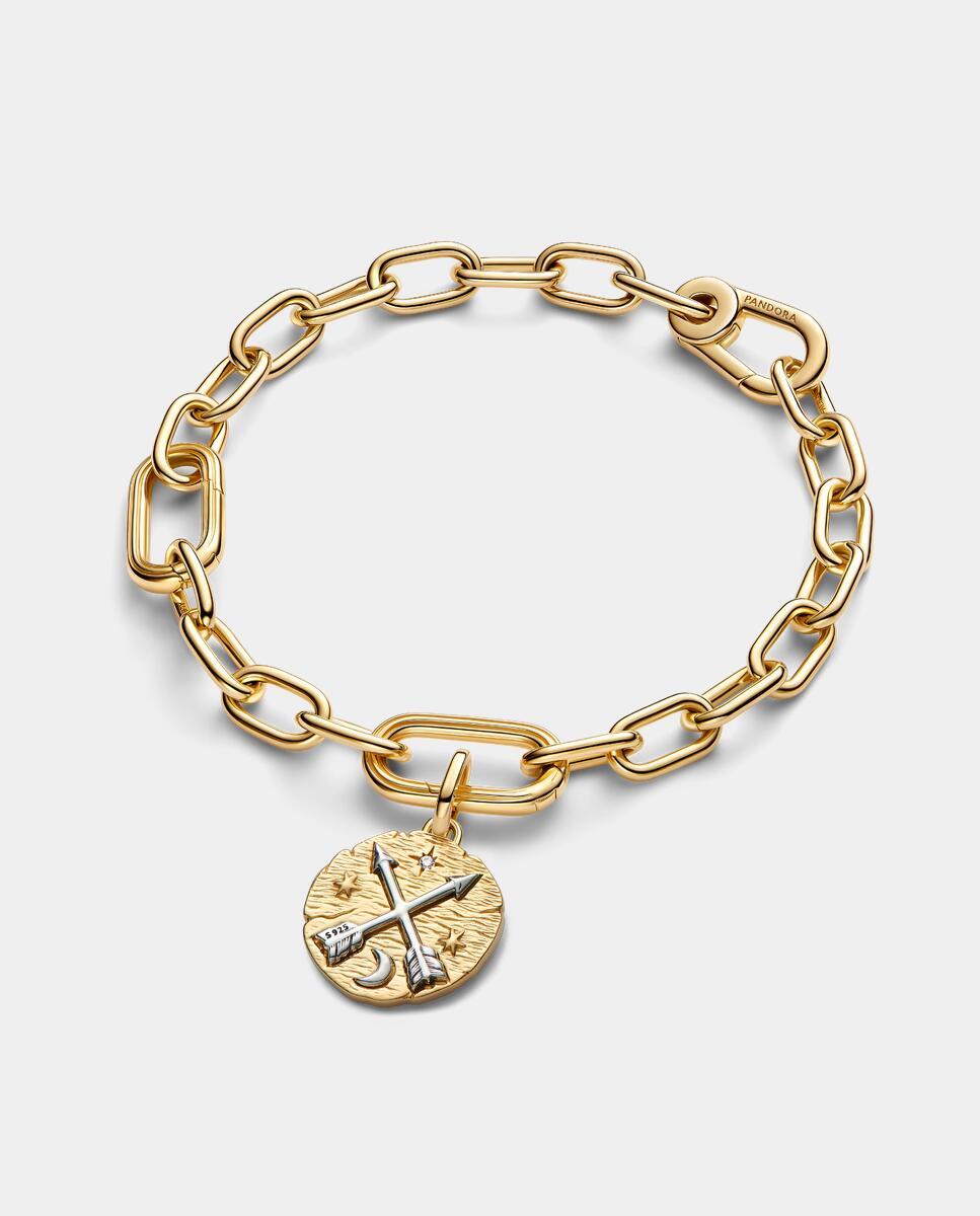Charm talisman medallón y flechas cruzadas - PANDORA - Oro Oro-2