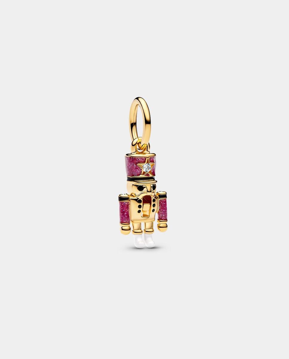 Imagen 1 de Charm colgante cascanueces móvil - PANDORA - Rosa Rosa