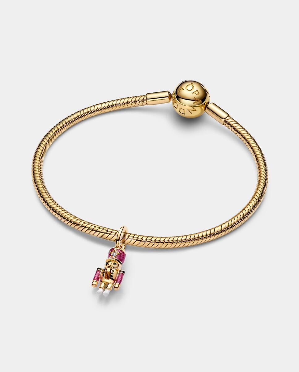 Imagen 2 de Charm colgante cascanueces móvil - PANDORA - Rosa Rosa