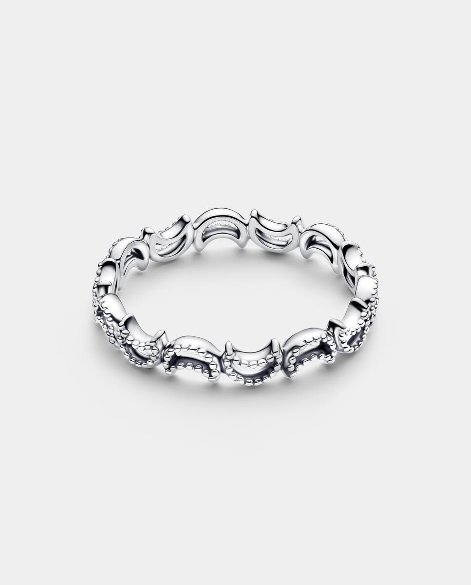Anillo en plata de ley luna creciente - PANDORA - Plateado Plateado-2