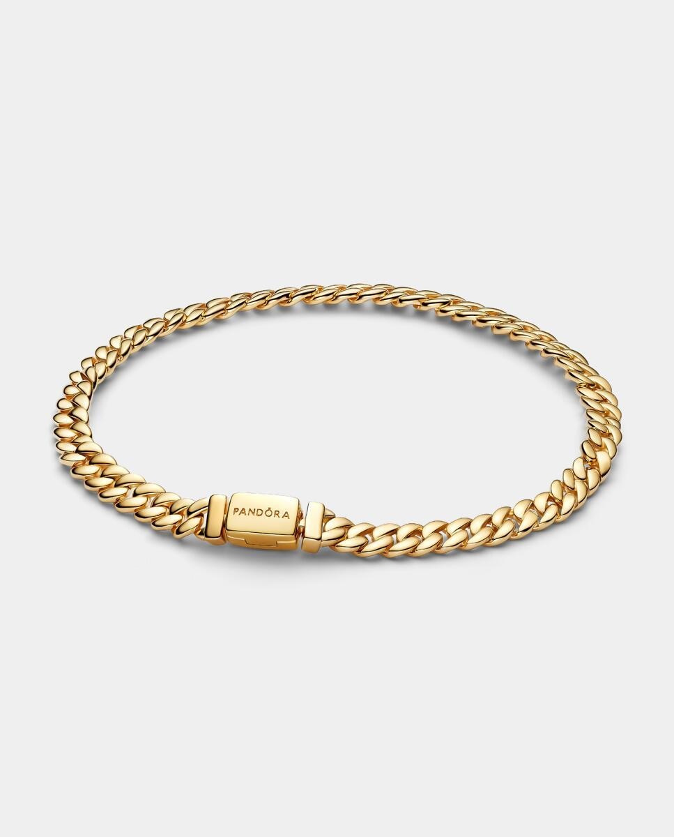 Imagen 1 de Pulsera cadena cubana - PANDORA - Dorado Dorado