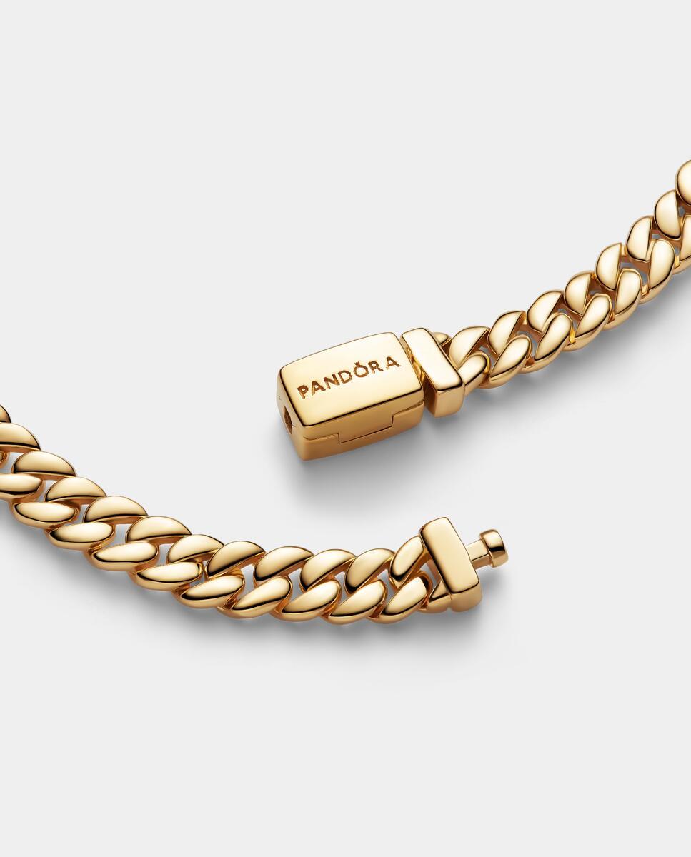 Imagen 2 de Pulsera cadena cubana - PANDORA - Dorado Dorado